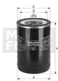 фото Фильтр топливный mann-filter wdk962/12