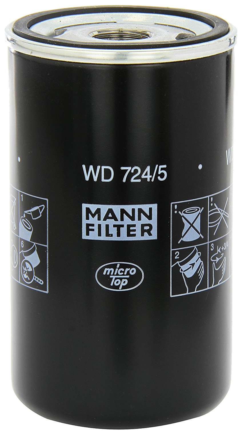 фото Фильтр масляный акпп mann-filter wd724/5