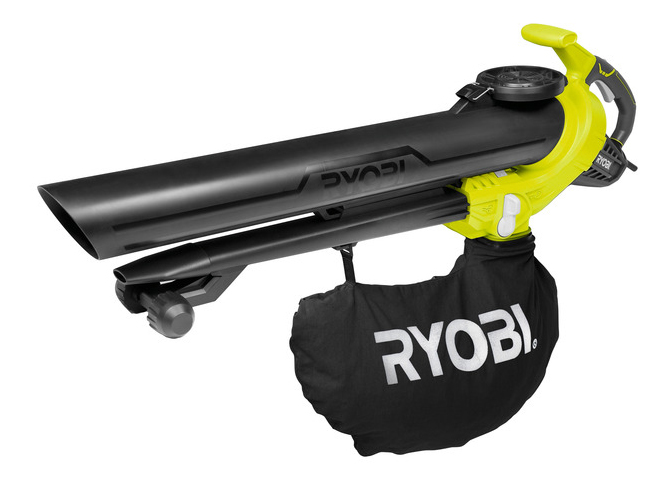 фото Электрическая воздуходувка ryobi rbv3000cesv 5133002190 3000 в