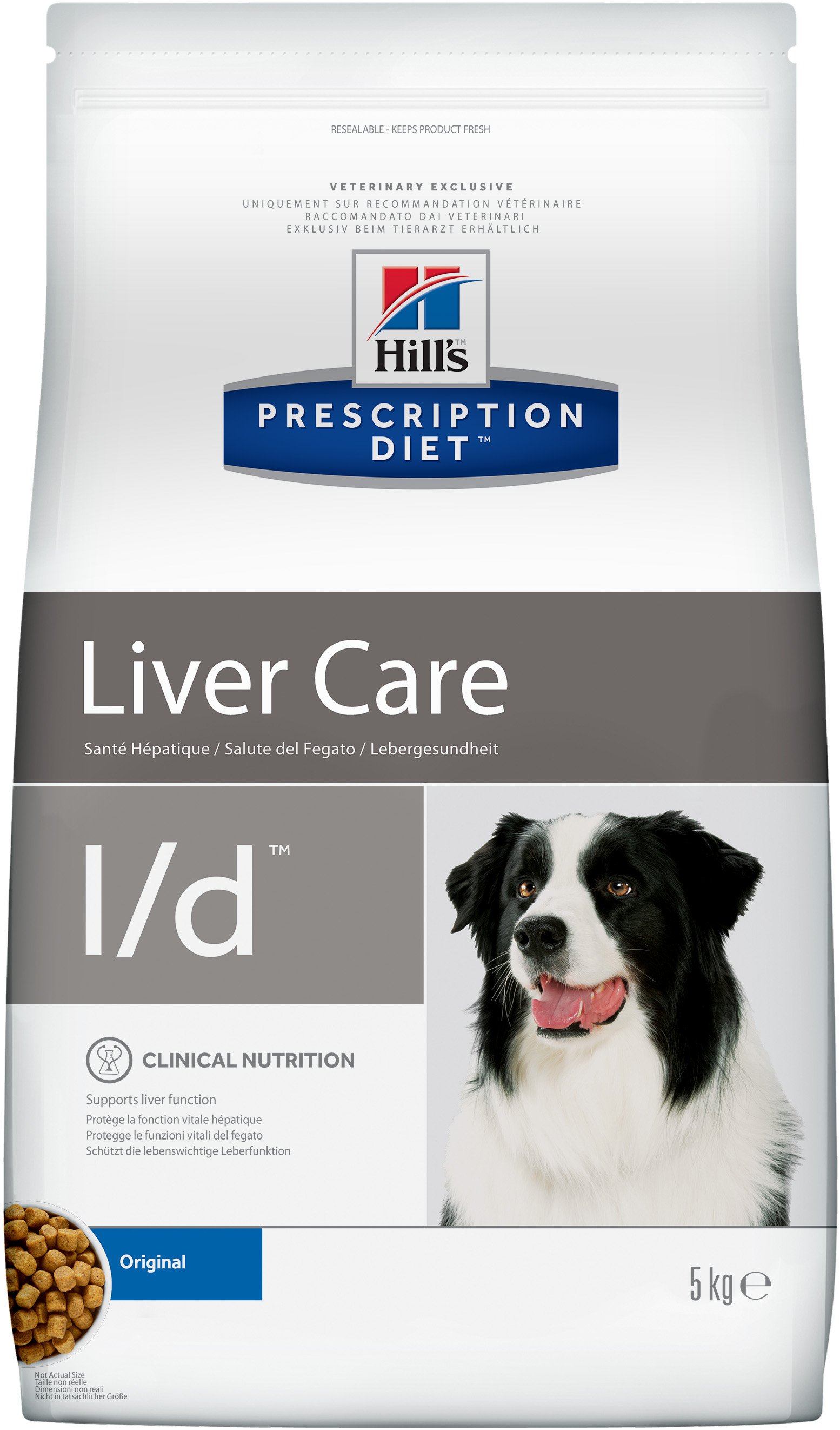 фото Сухой корм для собак hill's prescription diet l/d liver care, мясо, 5кг