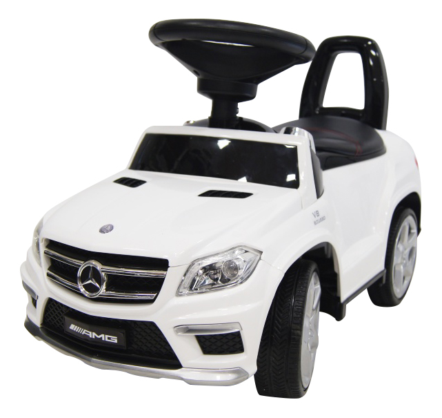 Толокар Mercedes-Benz белый RIVERTOYS веломобиль rivertoys mercedes benz h333hh синий