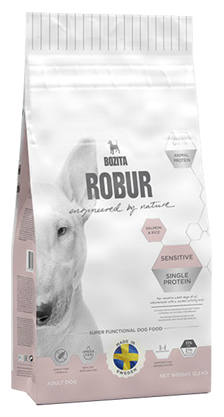 фото Сухой корм для собак bozita robur sensitive single protein, лосось и рис, 12кг