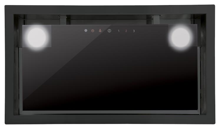 

Вытяжка встраиваемая CATA GC-DUAL 45 1М черный, GC-DUAL 45