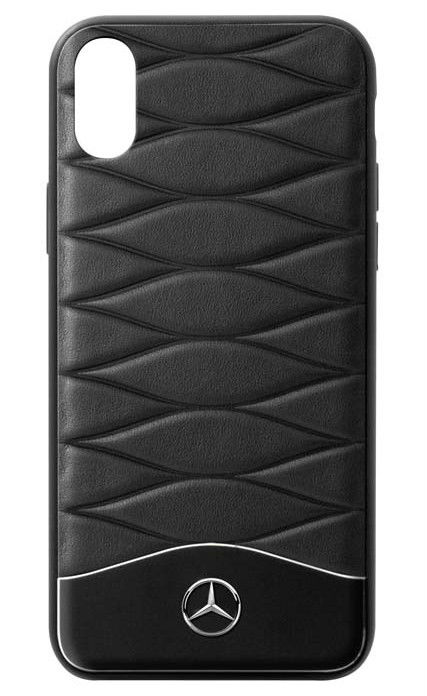Кожаный чехол для iPhone® X Mercedes B66958600 Black
