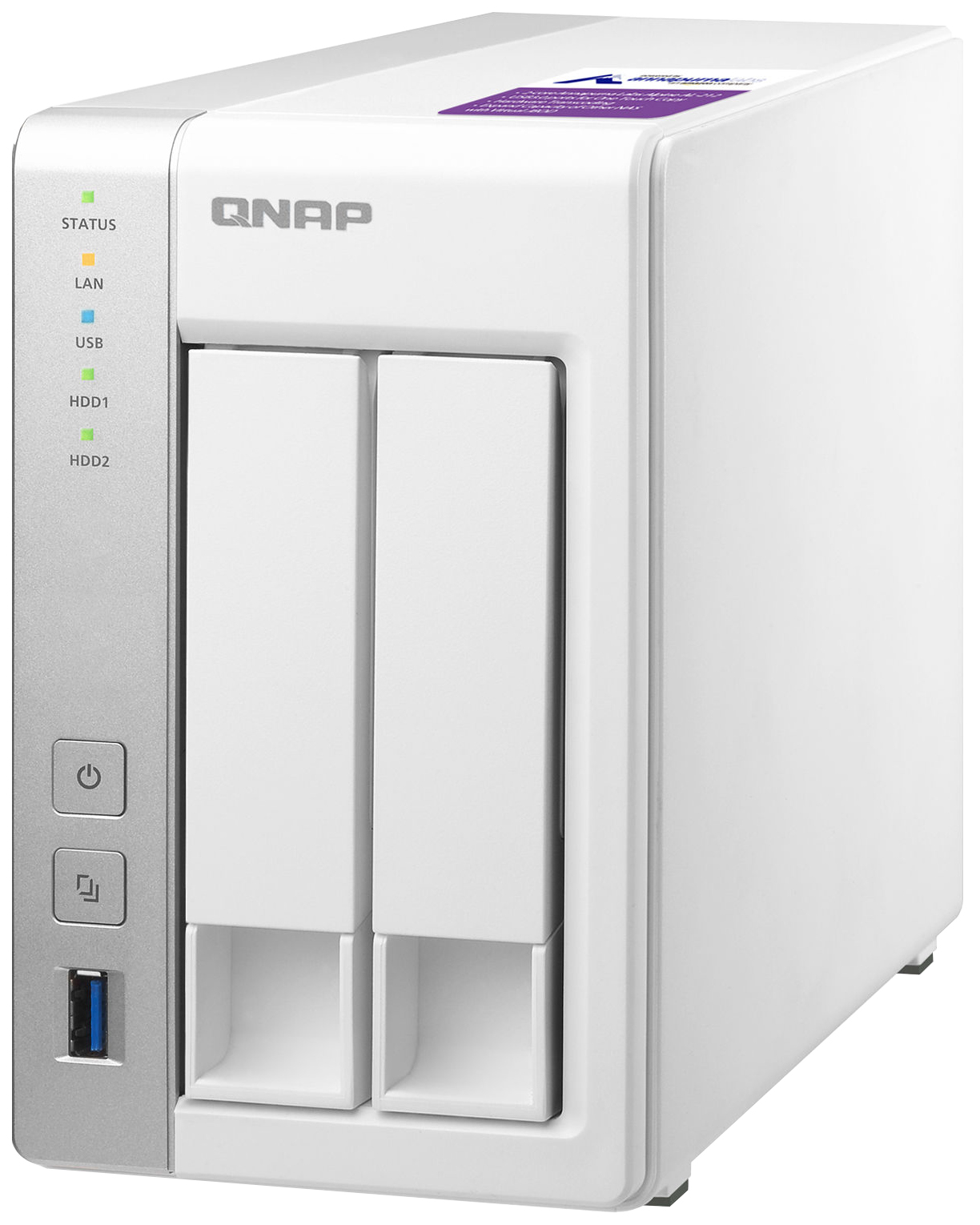 

Сетевое хранилище данных QNAP TS-231P2-4G, TS-231P2-4G