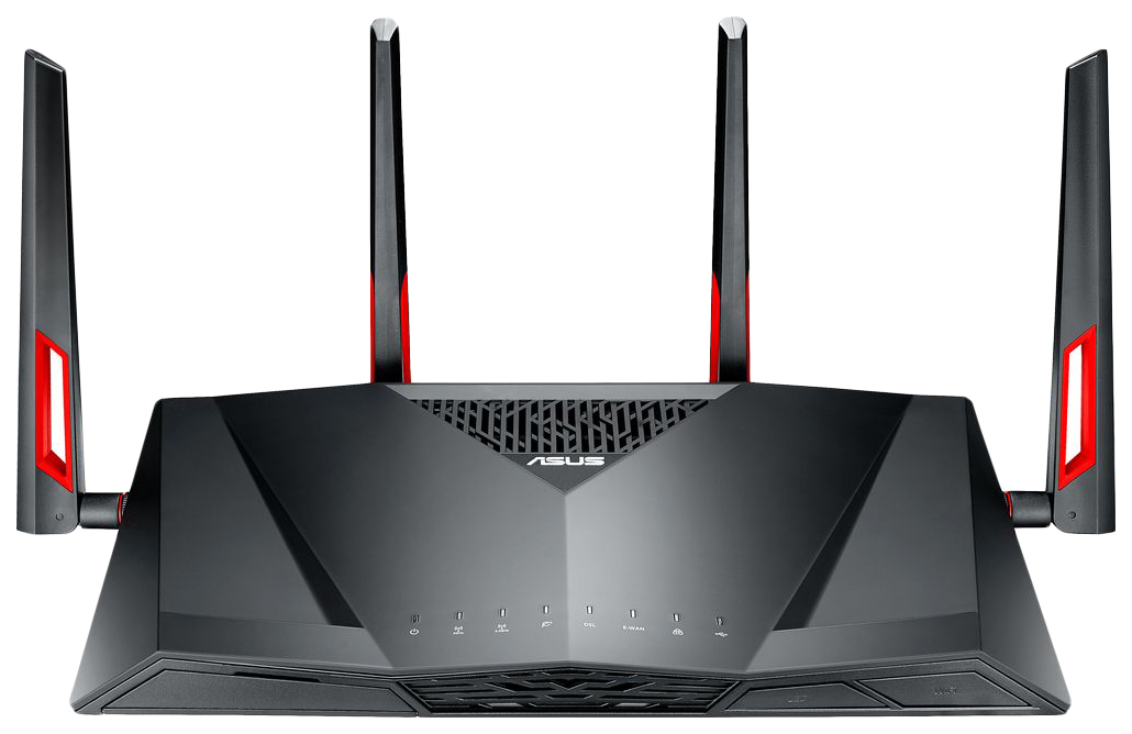 фото Wi-fi роутер asus dsl-ac88u black (90ig02w1-bm3g10)