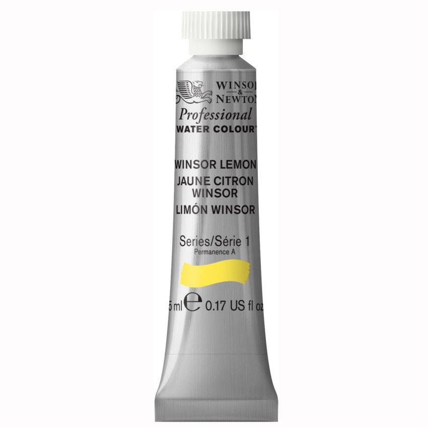 

Акварель Winsor&Newton Artists Watercolour винзор лимон 5 мл, Желтый, Artists Watercolour