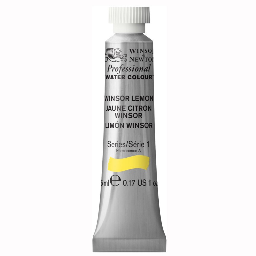 Акварель Winsor&Newton Artists Watercolour винзор лимон 5 мл