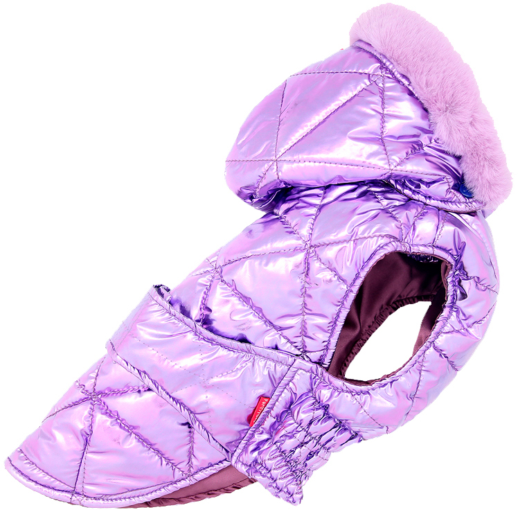 

Попона для собак FOR MY DOGS, унисекс, фиолетовая, FW669-2019 20, FW669-2019