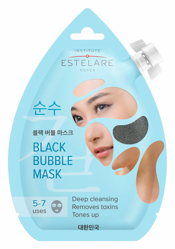 

Черная пенящаяся маска Estelare Black Bubble Mask 20 мл