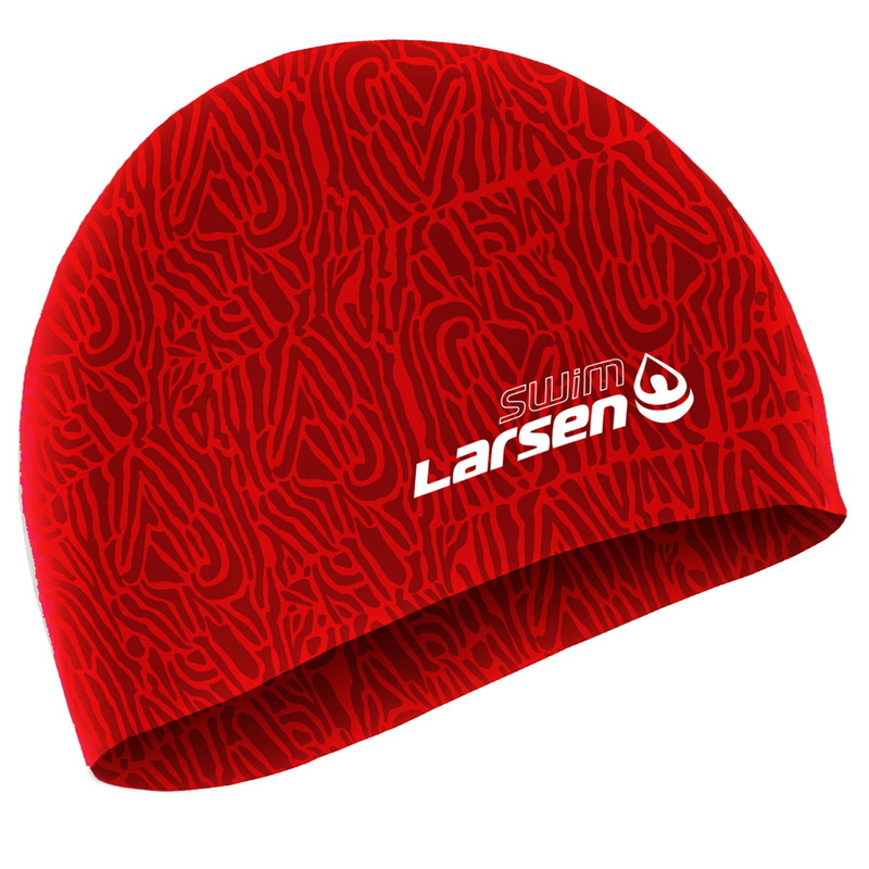 

Шапочка для плавания Larsen SC black/red, Черный;красный, SC