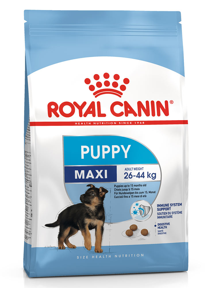 

Сухой корм для щенков ROYAL CANIN Puppy Maxi, птица, рис, 4кг, Puppy Maxi