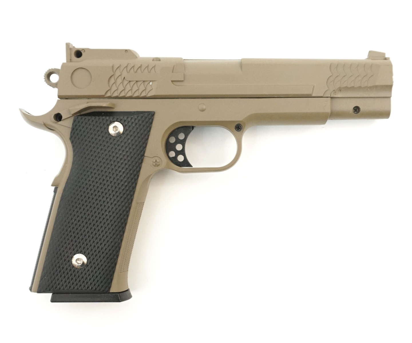 Страйкбольный пружинный пистолет Galaxy  Китай (кал. 6 мм) G.20D (песочный)