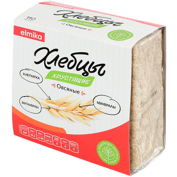 

Хлебцы Elmika Овсяные 110 г