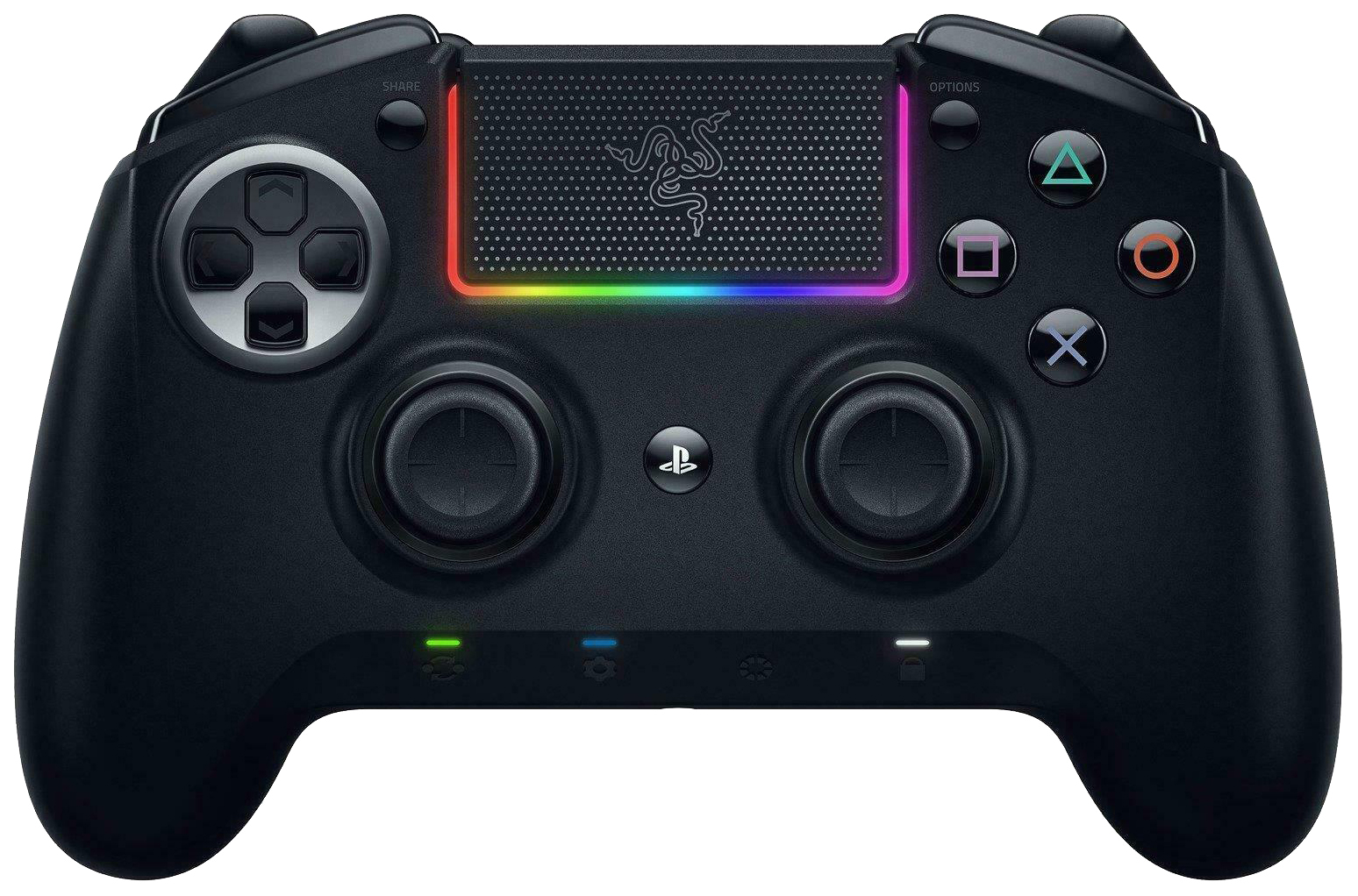 фото Геймпад razer raiju ultimate for playstation 4 black (rz06-02600300-r3g1)