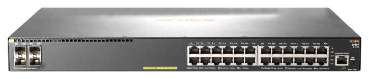 Коммутатор HP Aruba 2930F 24G PoE+ 4SFP+ Switch Black/Silver