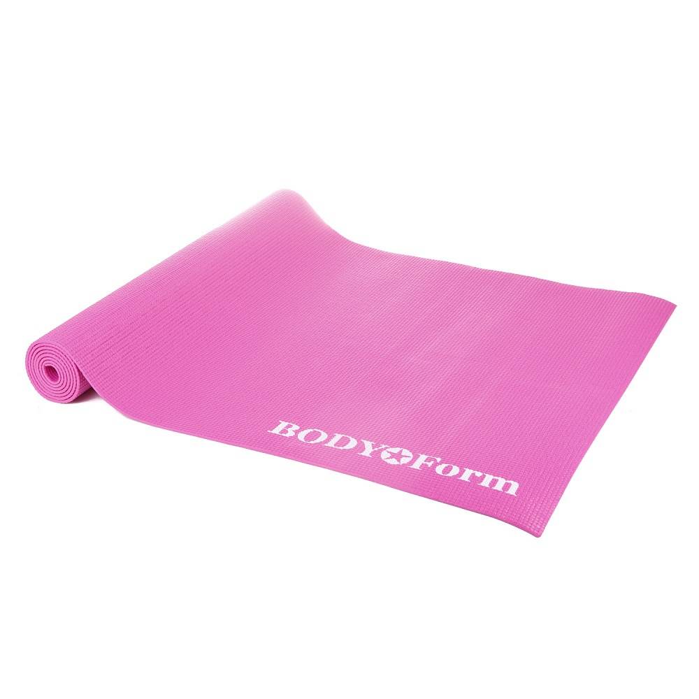 Коврик для фитнеса Body Form BF-YM01C pink 173 см, 4 мм