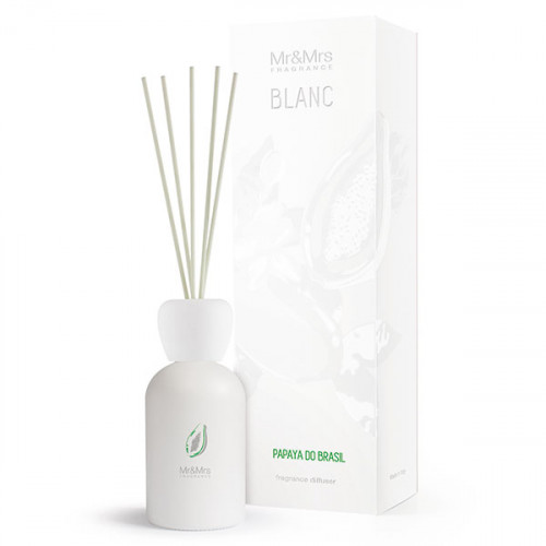 

Аромадиффузор Mr&Mrs Fragrance Blanc аромат №21 Бразильская папайя, 250мл