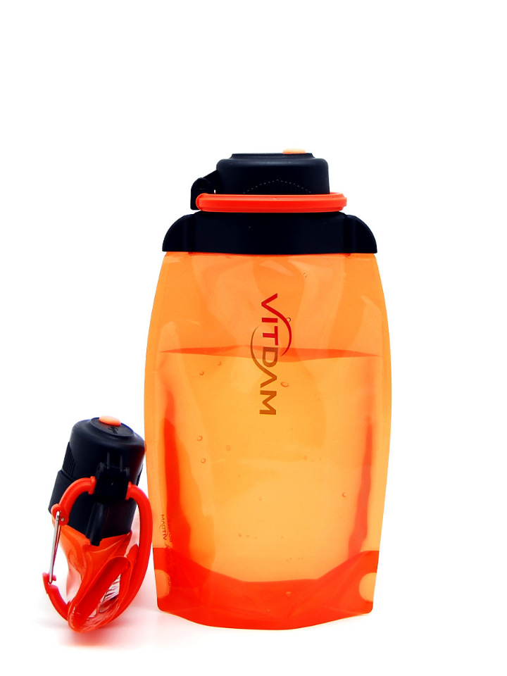 Бутылка Vitdam B050ORS 500 мл оранжевая