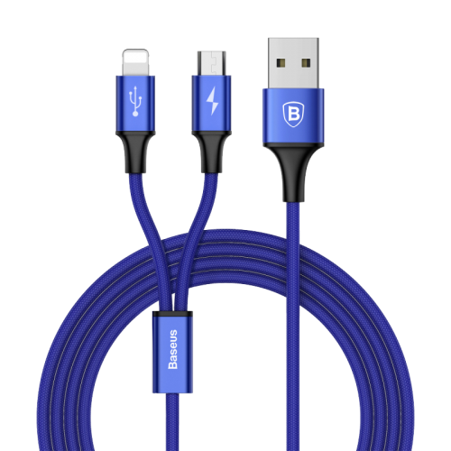

Кабель Baseus Rapid Lightning1.2m Blue