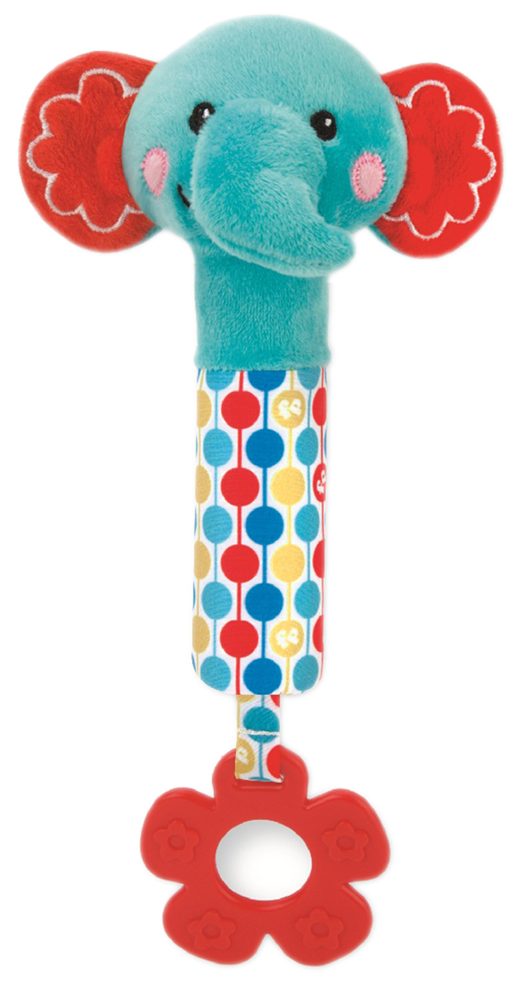 

Пищалка с прорезывателем Fisher-Price Слон