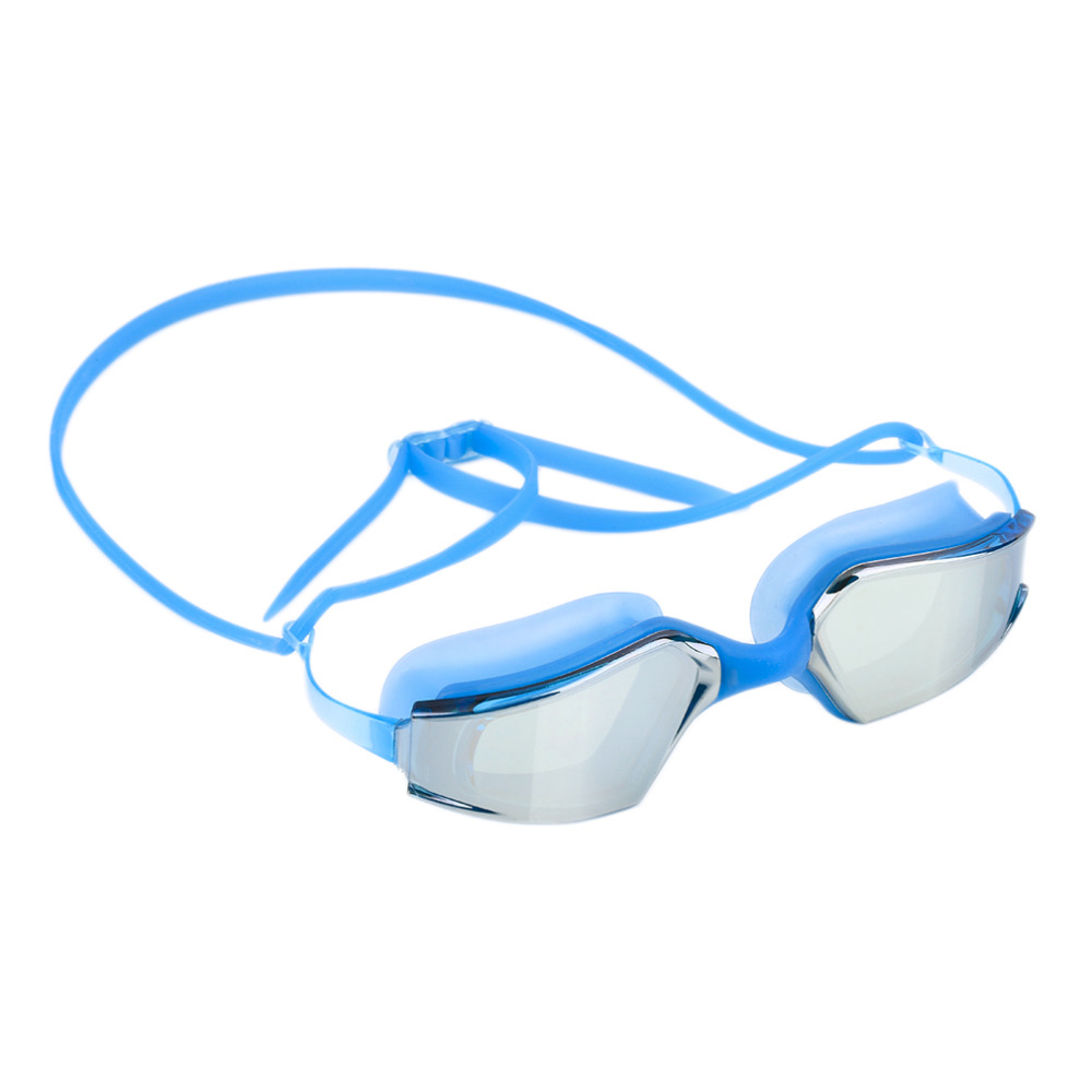 Очки для плавания Larsen S53UV белые/синие