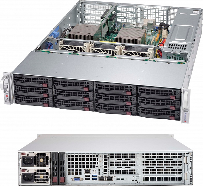 

Корпус компьютерный Supermicro CSE-826BE1C4-R1K23LPB, CSE-826BE1C4-R1K23LPB