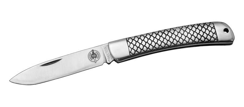 Туристический нож Мастер Клинок Рыбак-2, серебро