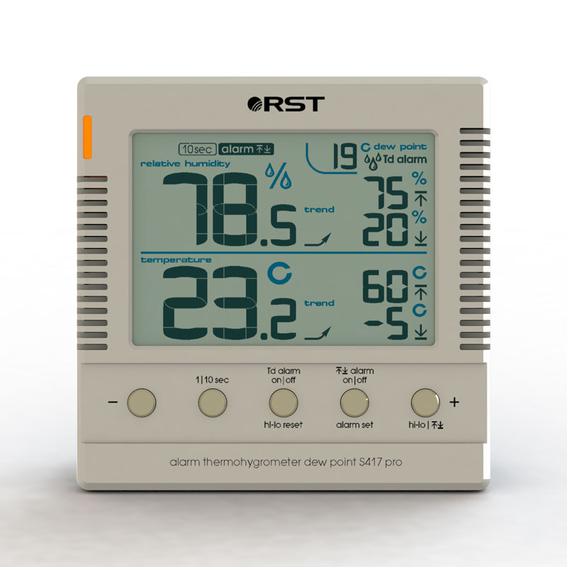 Гигрометр психрометр RST S417 pro цифровой термогигрометр психрометр rst