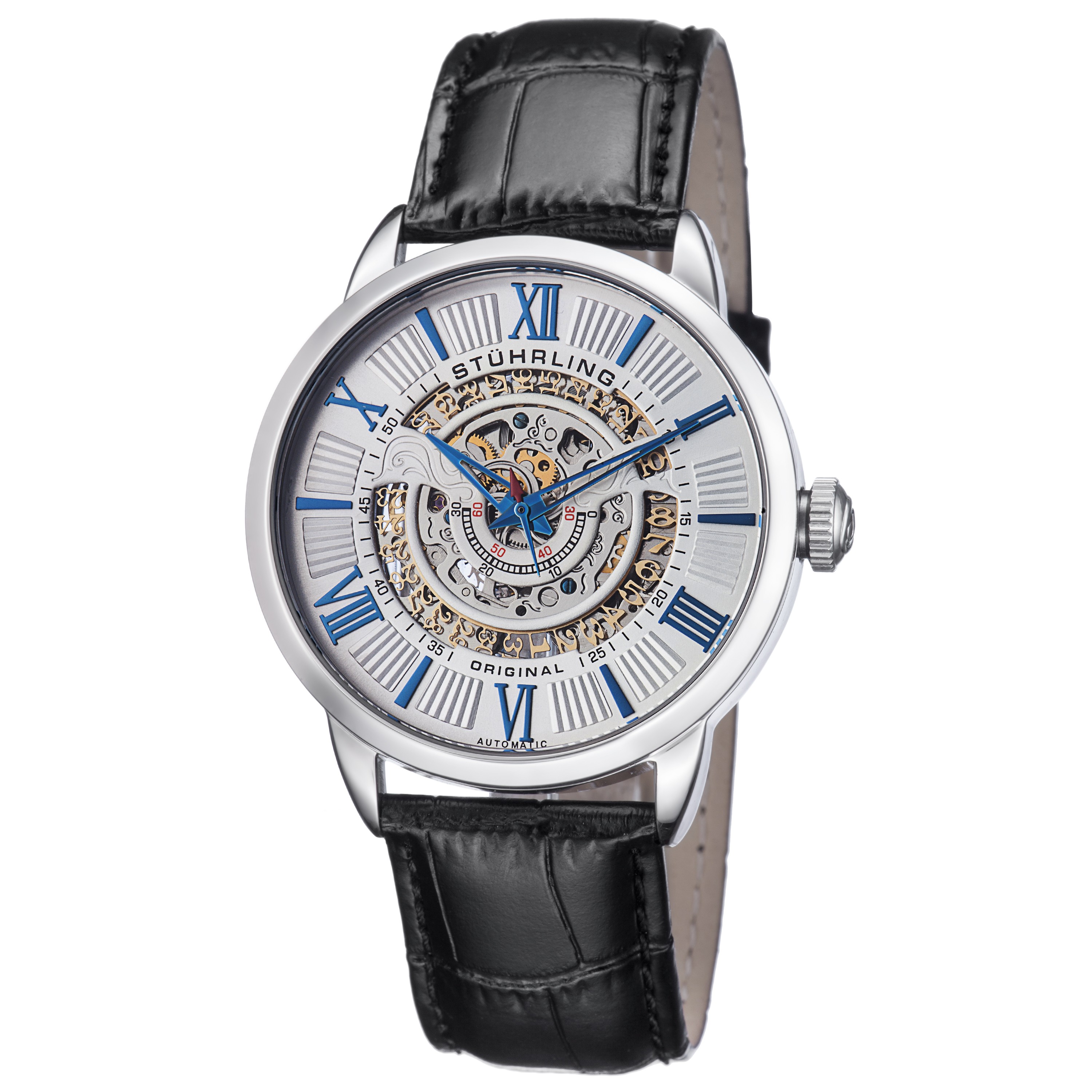 фото Наручные часы механические мужские stuhrling original 696.01