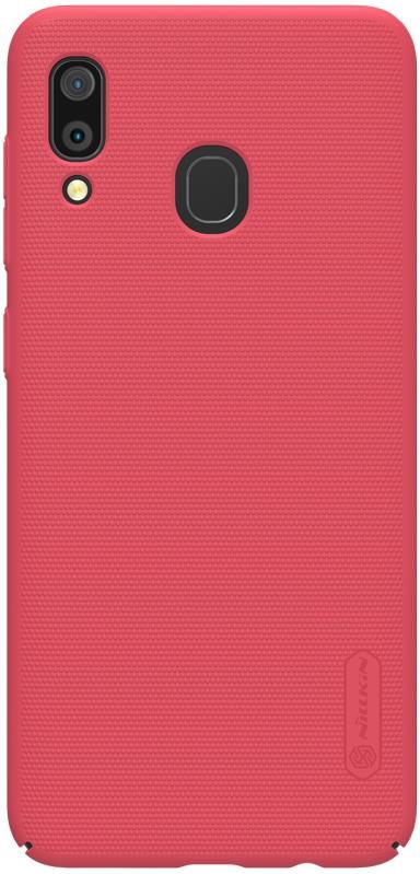 фото Чехол nillkin super frosted shield для samsung galaxy a30 t-n-sga30-002 red