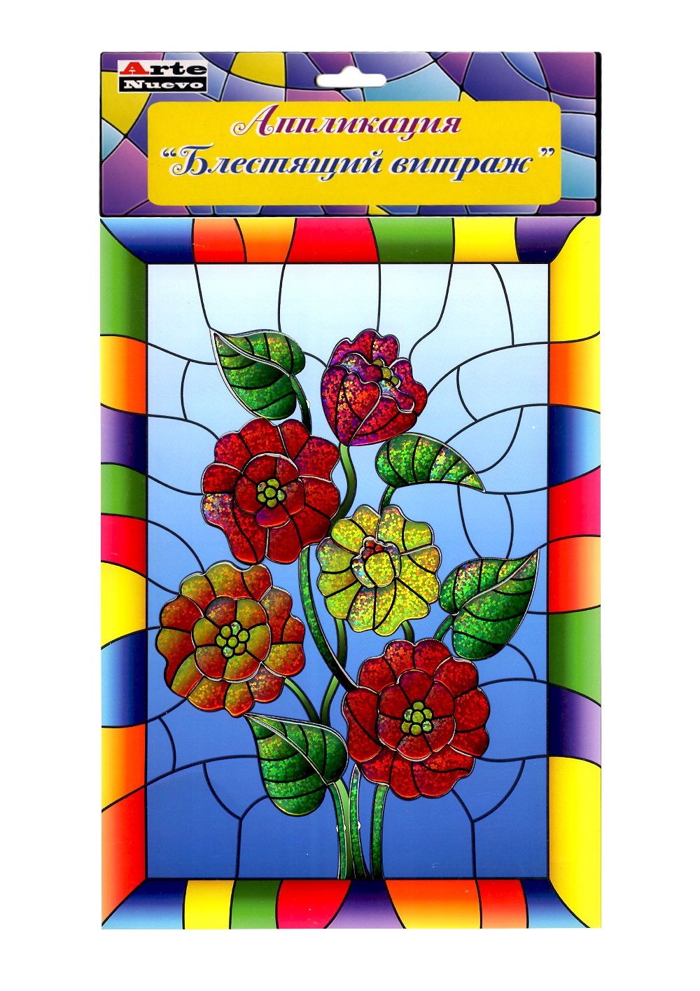 

Аппликация Блестящий витраж. Цветы Arte Nuevo DT-1040-1V