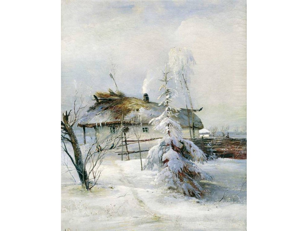 

Картина по номерам Molly Зима, 40x50, Зима
