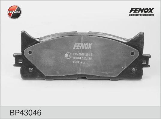 

Комплект тормозных колодок FENOX BP43046