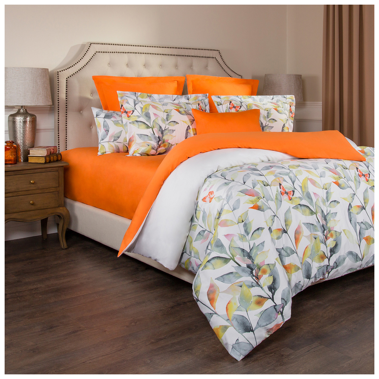 фото Комплект постельного белья santalino premium home collection полутораспальный