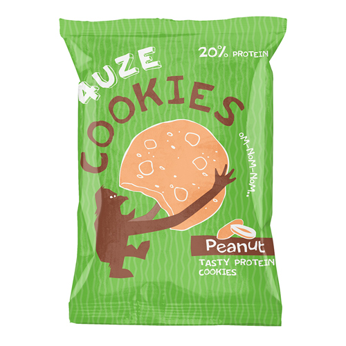 

Печенье Fuze cookies вкус арахис 40 г