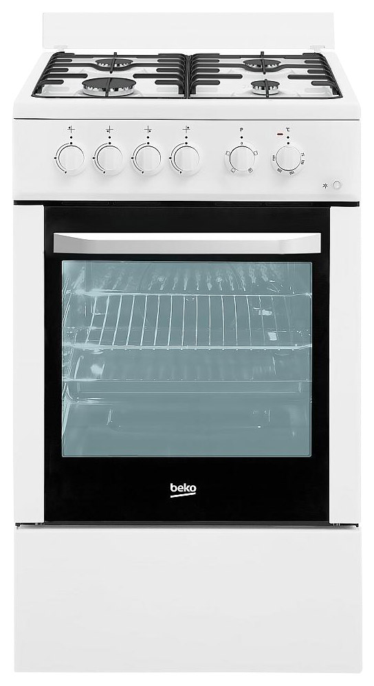 фото Комбинированная плита beko ffss 52000 w white