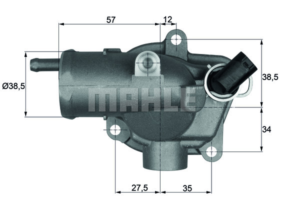 фото Термостат mahle/knecht ti3092