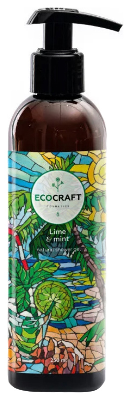 Гель для душа Ecocraft Lime and mint 250 мл