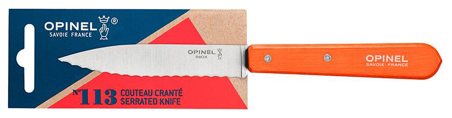 фото Нож серрейтор opinel les essentiels v35491 оранжевый