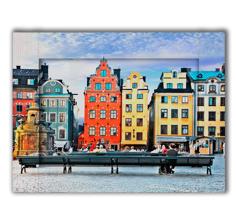 

Картина с Арт рамой Амстердам 70x90 см, Дом Корлеоне