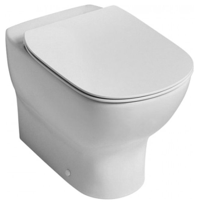 Приставной унитаз IDEAL STANDARD Tesi T007701 белый туалет глубокий с сеткой 36 х 25 х 9 см белый