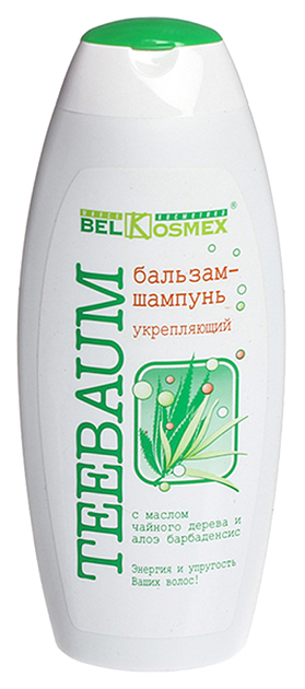 

Шампунь BelKosmex Teebaum Укрепляющий с маслом чайного дерева и алоэ барбаденсис