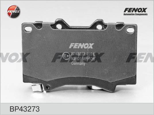 

Комплект тормозных колодк FENOX BP43273