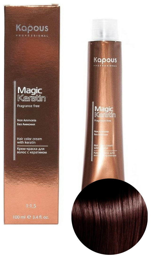 

Краска Kapous Magic Keratin Non Ammonia 5,53 100 мл