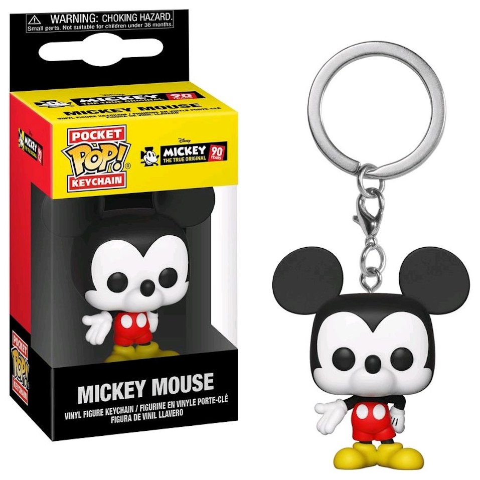 фото Брелок mickey: the true original (90 years) - pocket pop! - mickey mouse (9,5 см) funko