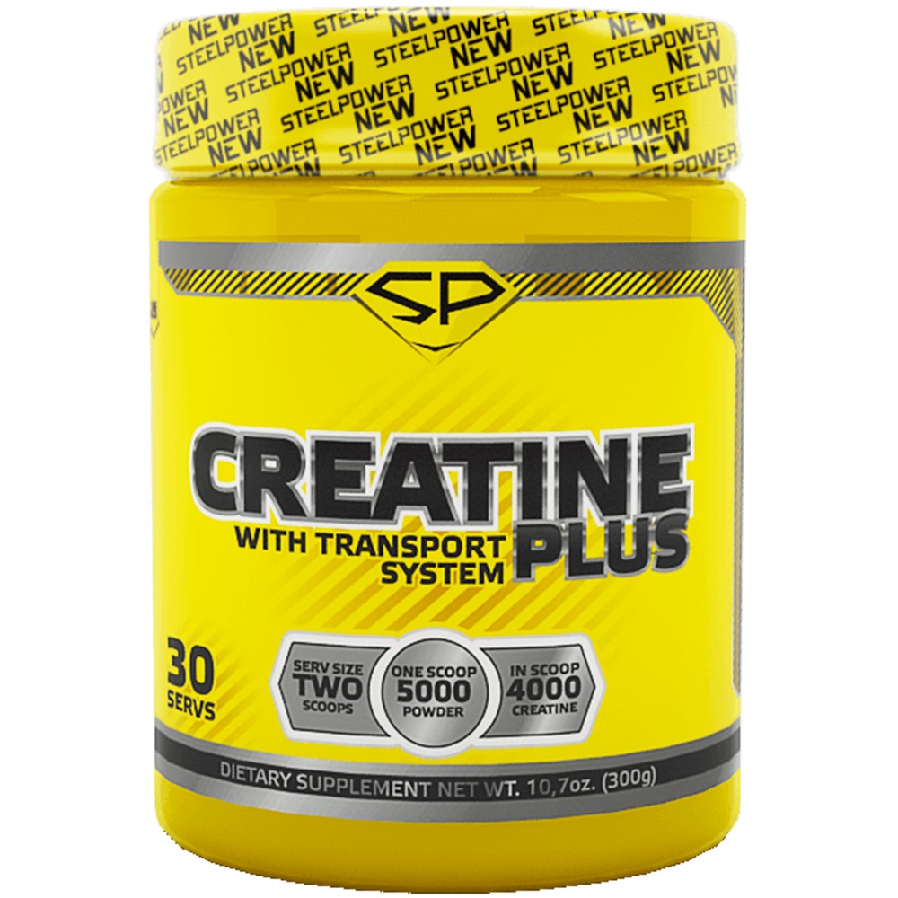 фото Креатин steel power nutrition creatine plus, 300 г, груша