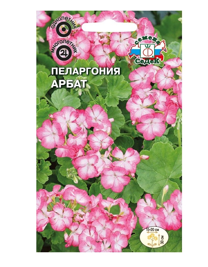 

Семена пеларгония СеДеК Арбат 111632 1 уп.