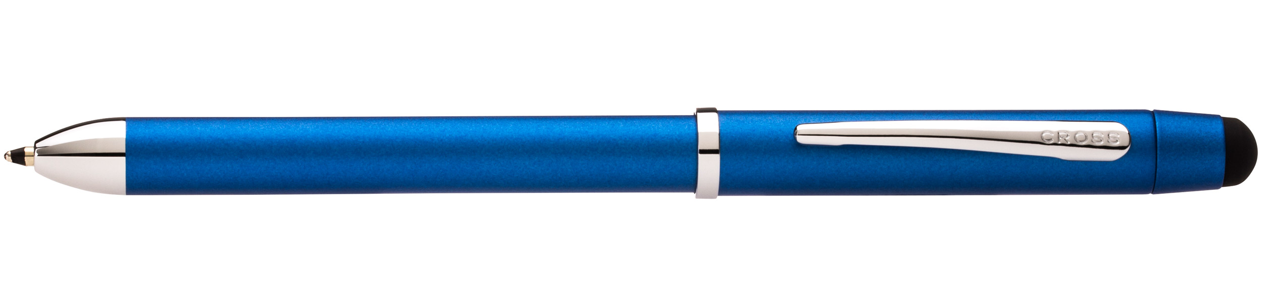 фото Cross tech3+ - metallic blue, многофункциональная ручка со стилусом, m, bl+r