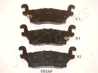 

Тормозные колодки Japanparts дисковые PP003AF